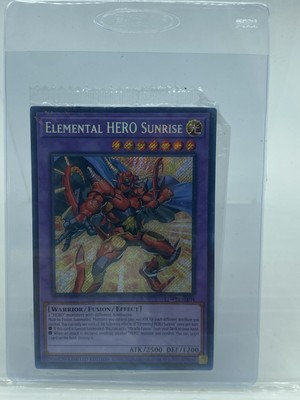 Elemental HERO Sunrise - LDS3-EN104 - Secret Rare Limited Edition Sealed YuGiOh-image