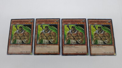 4x ELEMENTAL HERO WILDHEART  SDHS-EN011 1ST EDITION COMMON YUGIOH NM / UNPLAYED-image