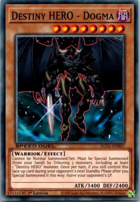 Destiny HERO - Dogma DP05-EN007 Duelist Pack 5 1st Edition-image