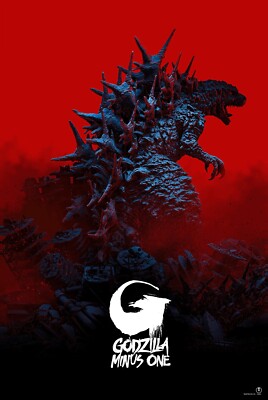 GODZILLA MINUS ONE **Bottleneck Gallery ACRYLIC PRINT by Pascal Blanche** LTD/25-image