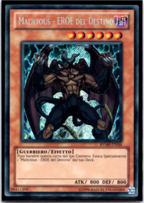 Destiny HERO - Malicious - RYMP-IT034 - Secret Rare - 1st Edition - Yugioh ITA-image