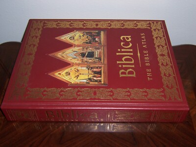 Easton Press BIBLICA The bible Atlas Prof. Barry Beitzel -Global Book Publishing-image