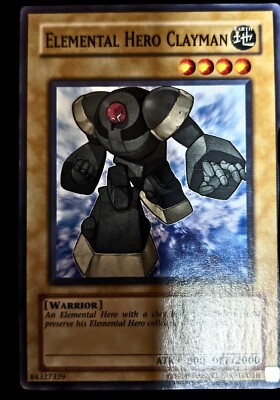 Yu-Gi-Oh! TCG Elemental Hero Clayman Duelist Pack 1: Jaden Yuki DP1-EN003...-image