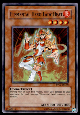 Yu-Gi-Oh! Elemental Hero Lady Heat #PP02-EN008 Near Mint-image