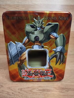 Yu-Gi-Oh! Elemental Hero Grand Neos Trading Card Tin  (ONLY)-image