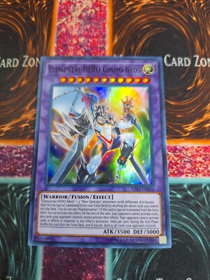 Yu-Gi-Oh! Elemental HERO Cosmo Neos SAST-EN036 Super Rare Unlimited Near Mint-image
