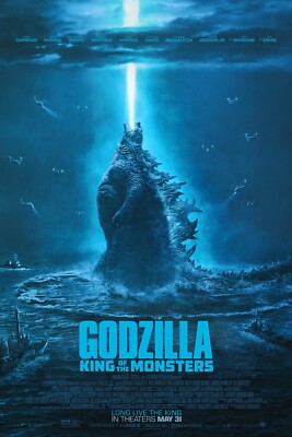 Godzilla King of Monsters Movie Poster 24X36 inches-image