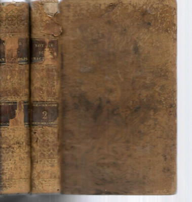 Abrege Du Voyage. Du Jeune Anacharsis. En Greceby Barthelemy. 2vols. 1834. map-image