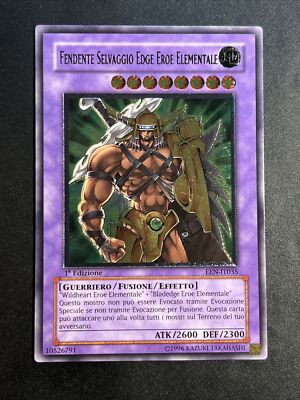 Yu-Gi-Oh Rare Ultimate Wild Edge Elemental Hero 1st Nm Een-it035-image