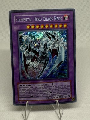 Elemental Hero Chaos Neos GLAS-EN036 Gladiator's Assault 1st Edition-image