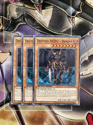3x Destiny HERO - Dogma - SGX1-ENB07 - Common - NM-image