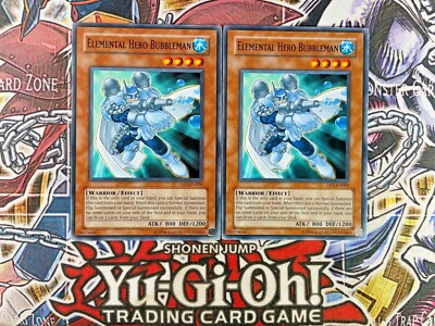 ***2x Elemental Hero Bubbleman 2x*** DP1-EN009 | Common Unlimited | YuGiOh! NM-image