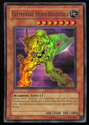 Elemental HERO Bladedge YSD-EN018 Ultra Rare Holofoil Unlimited LP-image