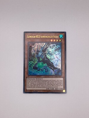 Yugioh Elemental HERO Liquid Soldier - Ultra - German - 1st Ed - LED6-DE013 - NM-image