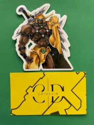 Elemental HERO Wildedge Waterproof Sticker 2.8'' x 3.1'' | Yu-Gi-Oh!-image