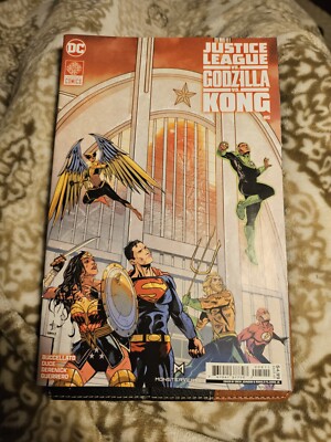 Justice League vs Godzilla vs Kong #5 (Of 7) Cover A Drew Johnson NM-image
