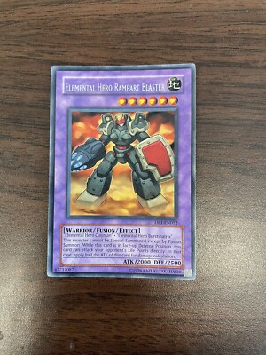Elemental Hero Rampart Blaster - DP1-EN012 - Rare - Unl Edition VLP YuGiOh! Duel-image