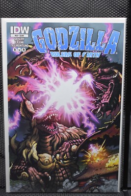 Godzilla Rulers of Earth #23 Matt Frank Cover A IDW 2015 King Caesar Mothra 9.4-image