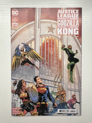 Justice League Vs Godzilla Vs Kong #5 Cover A Drew Johnson DC COMICS 2024-image