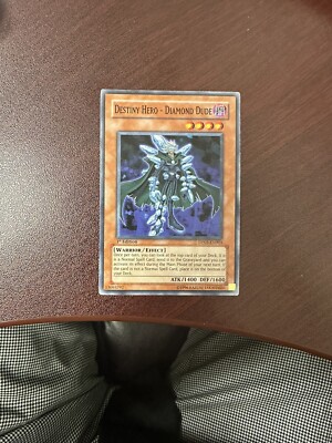 1996 Kazuki Destiny Hero- Diamond Dude 1st Edition. DP05-EN003. 13093792. Warrio-image