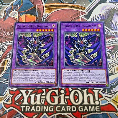 ***2x Destiny HERO - Dangerous 2x*** COTD-EN096 | Common Unlimited | YuGiOh! NM-image