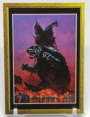Kaiju Gallery Gamera Gyaos Kaiju Art Card Vol.1 No.3 Yuji Kaida 1996 Tokusatsu-image