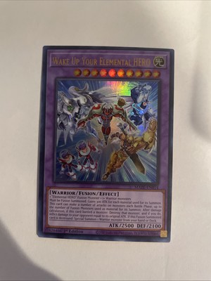 Wake Up Your Elemental HERO MAZE-EN014 Maze of Memories 1st Edition-image