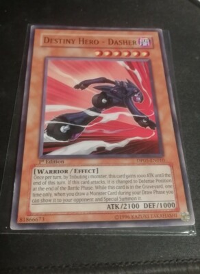 Destiny Hero - Dasher 1st Edition DP05 Near Mint - Destiny HERO -image