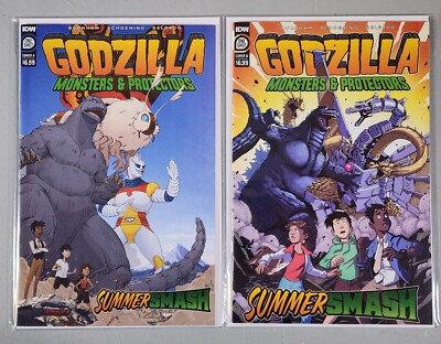 GODZILLA: MONSTERS AND PROTECTORS #1 Cover A & B NM New IDW 2023-image