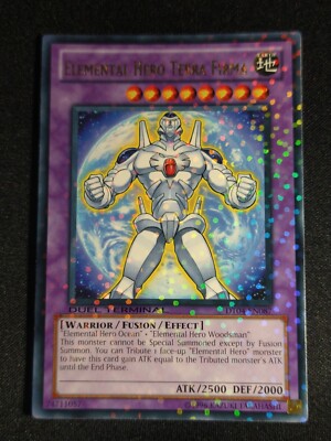 Yu-Gi-Oh! Elemental Hero Terra Firma DT04-EN087 Common Duel Terminal 4 NM-image