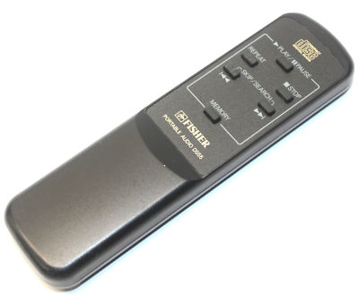 Original Genuine OEM Fisher DS55 Remote Control Replacement for Portable Audio-image