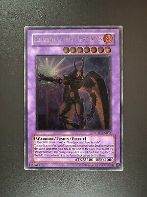 Elemental Hero Flare Neos POTD-EN032 Ultimate Rare Unlimited Edition NM YuGiOh-image