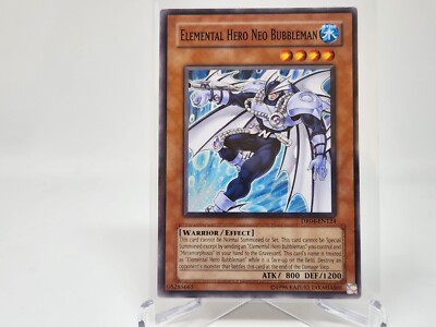 YuGiOh Elemental Hero Neo Bubbleman DR04-EN124 Dark Revelation Common LP-image