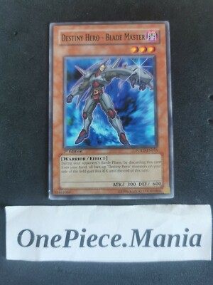 Yu-Gi-Oh! Destiny Hero - Blade Master POTD-EN015 1st Edition-image