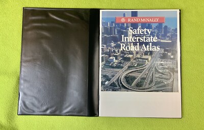 Vintage 1991 Rand McNally Road Atlas US Allied Systems 