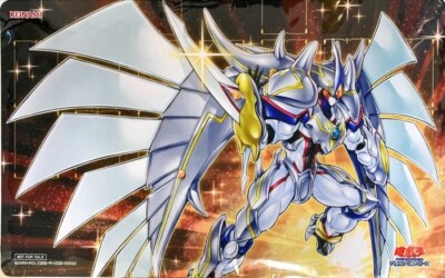 Yu-Gi-Oh! Elemental HERO E HERO Shining Neos Wingman Playmat Japan-image
