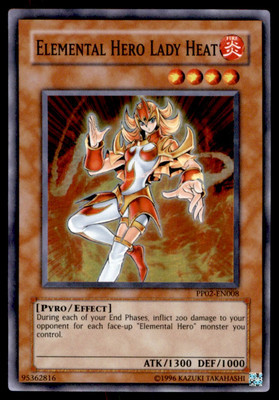 Yu-Gi-Oh! Elemental Hero Lady Heat #PP02-EN008 Near Mint-image