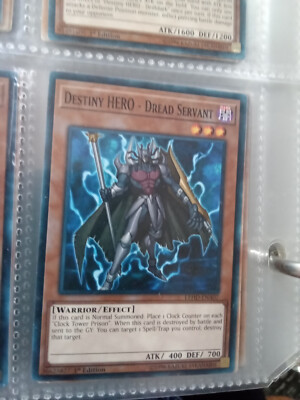 Yu-Gi-Oh! Card LEHD-ENA07 Destiny HERO - Dread Servant (Common)-image
