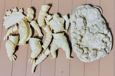 Unassembled King Kong 1962 Godzilla Giant Swing Inouye Arts-image