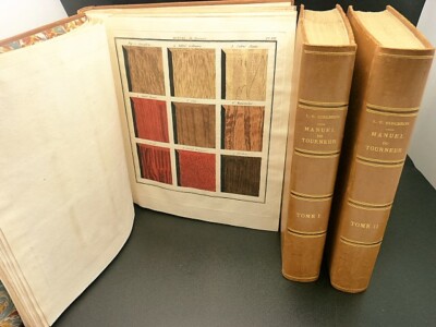 Bergeron Manual Turner 2T Text ATLAS 96 pages Complete Cabinetmaking 2nd ED 1816-image