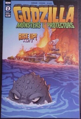 GODZILLA: MONSTERS & PROTECTORS #2! COVER A! NM 2021 IDW-image