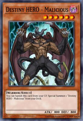 LEHD-ENA04 - Destiny HERO - Malicious - Common - Legendary Hero Decks-image