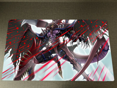 WVICM Playmat Destiny HERO - Plasma TCG CCG Trading Card Game Mat Table Pad-image