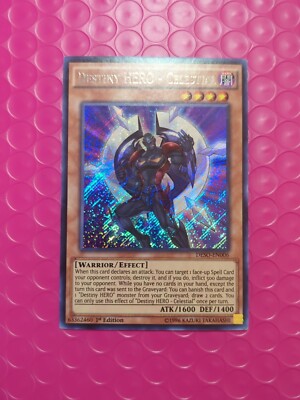 Yu-Gi-Oh! Destiny Hero - Celestial DESO-EN006 Secret Rare 1st Edition NM/VLP-image