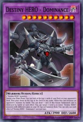 Destiny HERO Dominance - DANE-EN031 Super Rare | Yu-Gi-Oh! Card-image