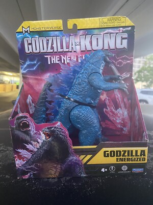 Godzilla x Kong: Energized Godzilla Figure with Battle Drone by Playmates Toys-image