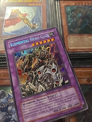 Yu-Gi-Oh! Elemental Hero Gaia ANPR-EN099 Unlimited Secret Rare-image