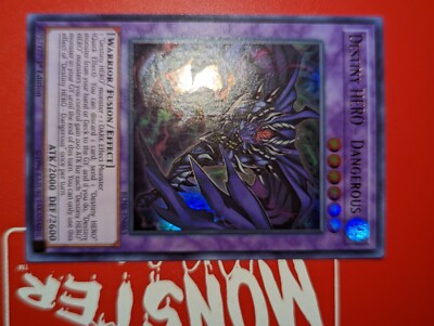 Yugioh: Destiny HERO - Dangerous - BLHR-EN063 - Ultra Rare - 1st Edition - NM-image