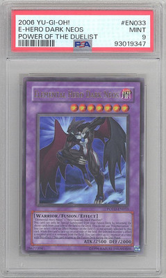 PSA 9 - Yu-Gi-Oh Card - POTD-EN033 - ELEMENTAL HERO DARK NEOS (ultra rare) MINT-image