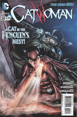 CATWOMAN #20 (2011) ANN NOCENTI / RAFA SANDOVAL ART & COVER ~ UNREAD NM-image